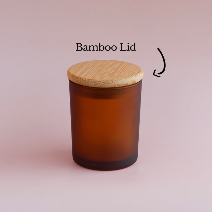 Candle Jar Lid (Bamboo or Metal)