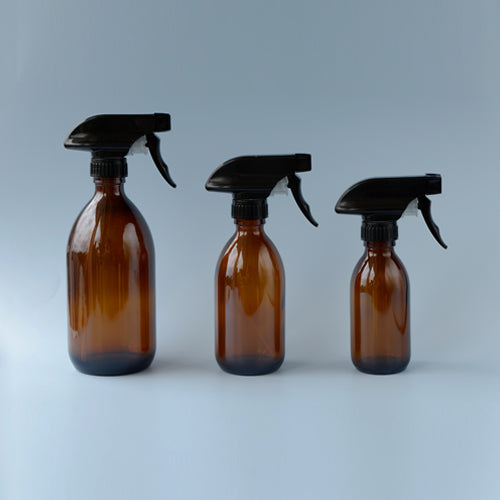 Glass Amber Bottle Spray