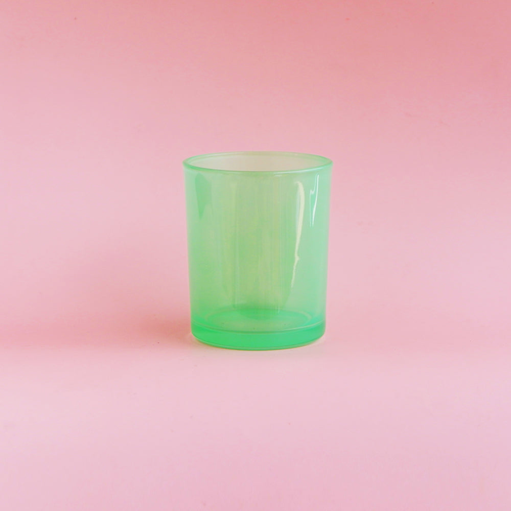 Glass Translucent Jars - Green