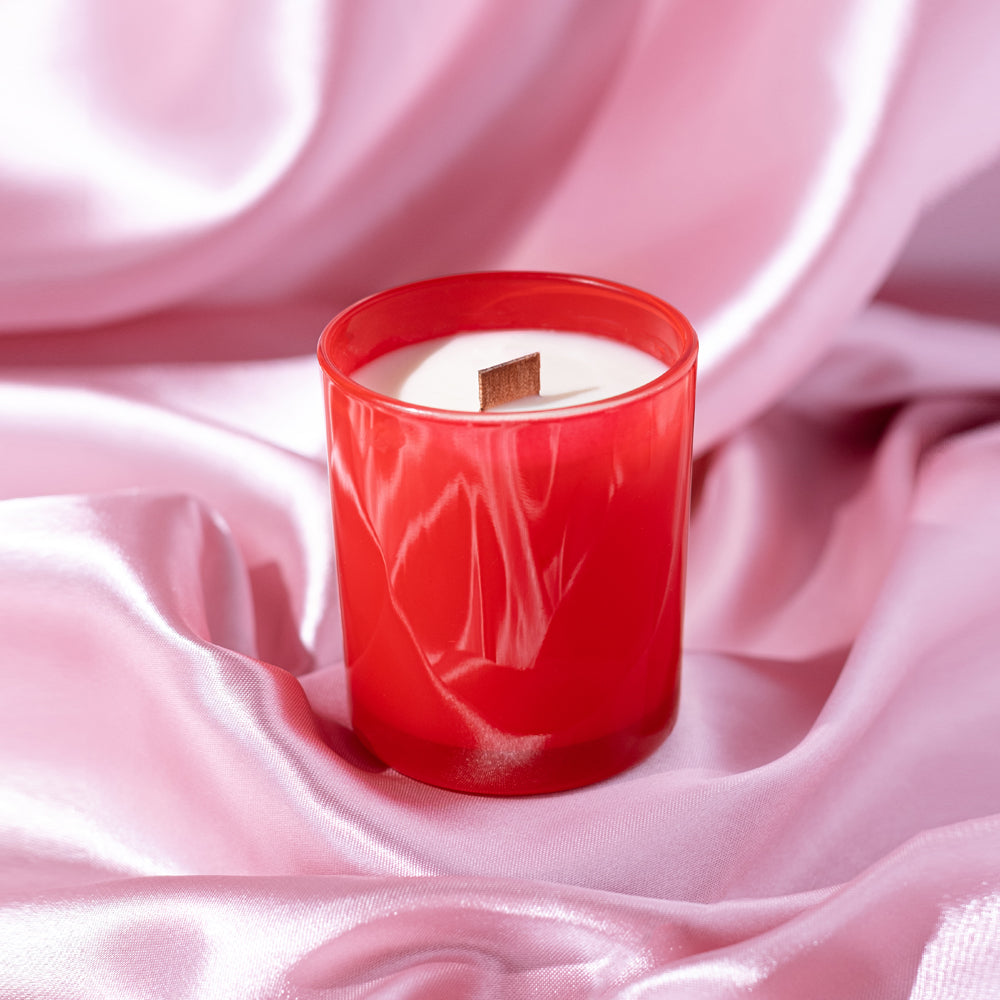 Glossy Red Jars