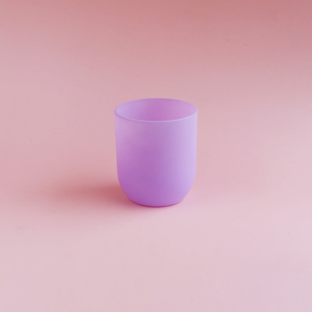 Glass Rounded Jar - Lavender