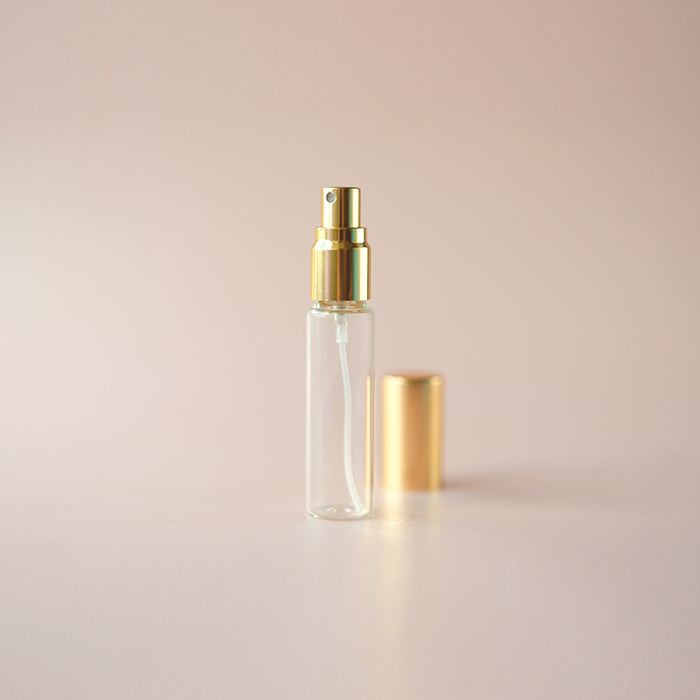 Perfume Glass Bottle Round - Sampler Size