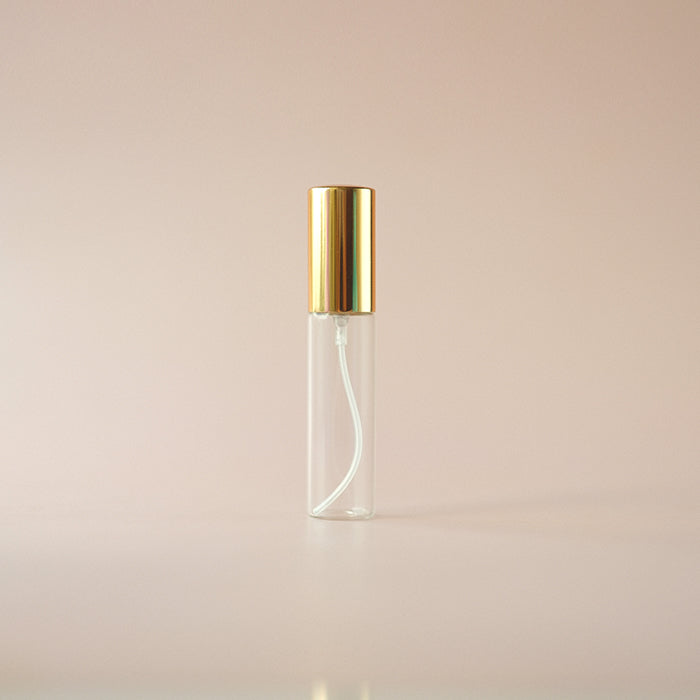 Perfume Glass Bottle Round - Sampler Size