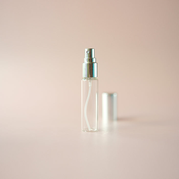 Perfume Glass Bottle Round - Sampler Size