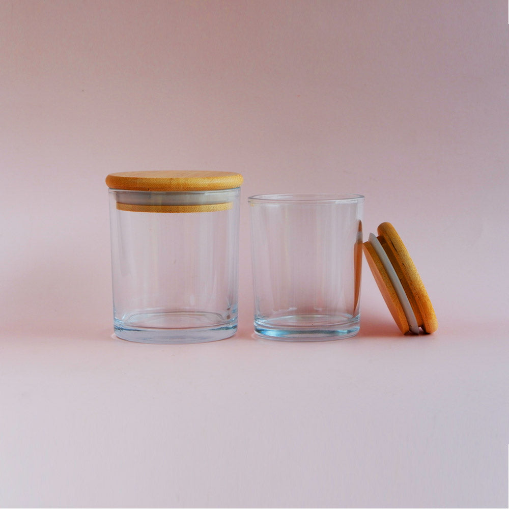 Glass Transparent Jars