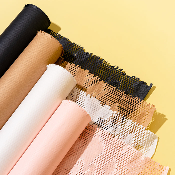 Honeycomb Wrapper with White Tissue Lining