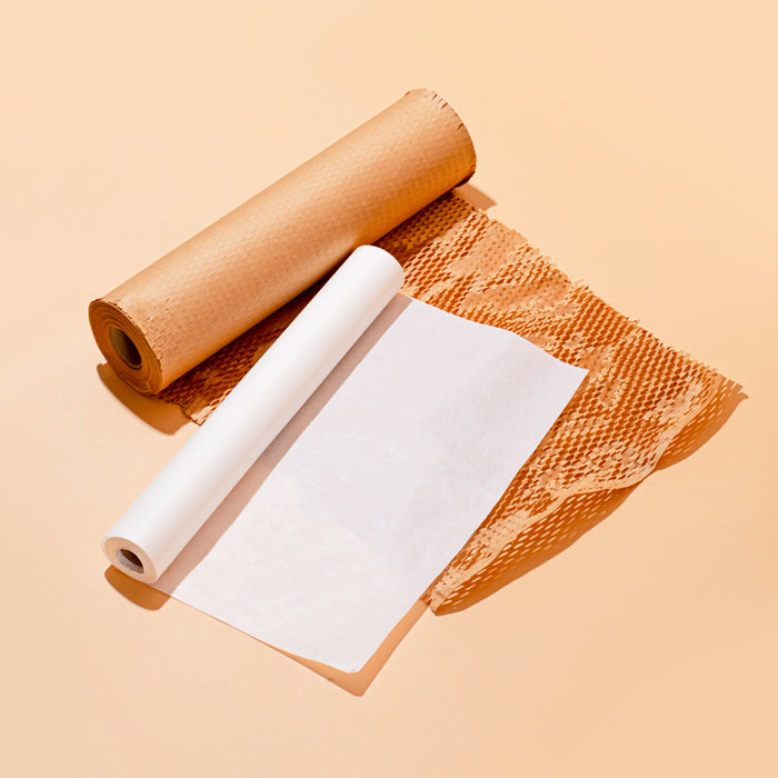 Honeycomb Wrapper with White Tissue Lining