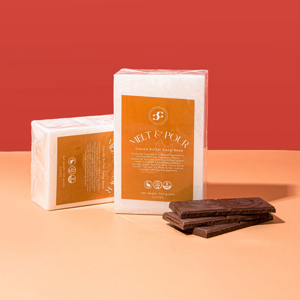 Melt and Pour Soap Base - Cocoa Butter