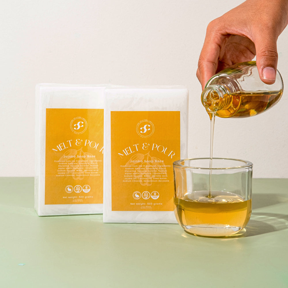 Melt and Pour Soap Base - Jojoba Oil
