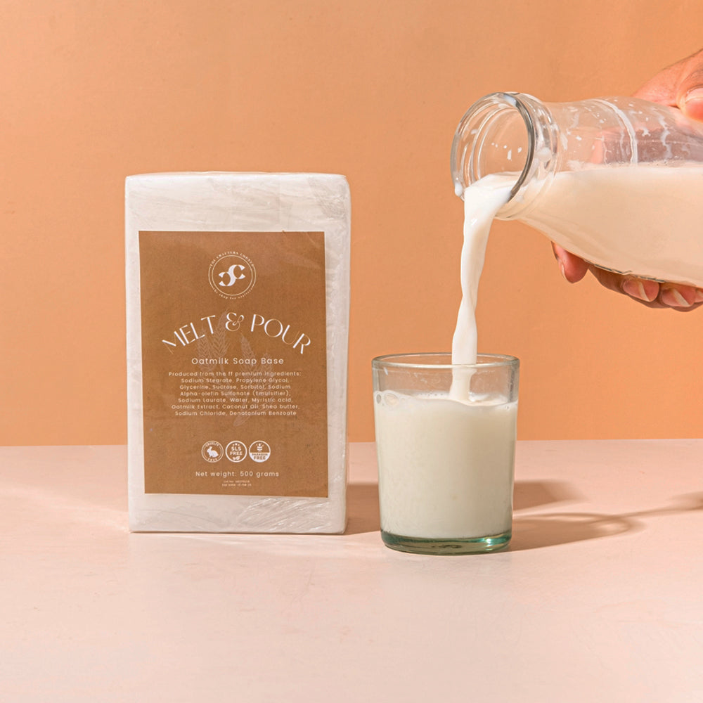 Melt and Pour Soap Base - Oatmilk