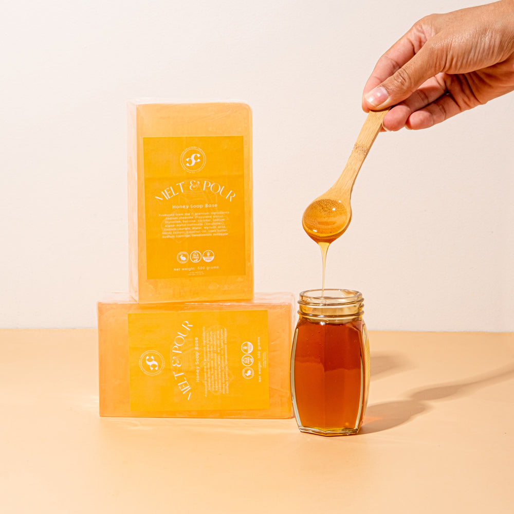 Melt and Pour Soap Base - Honey