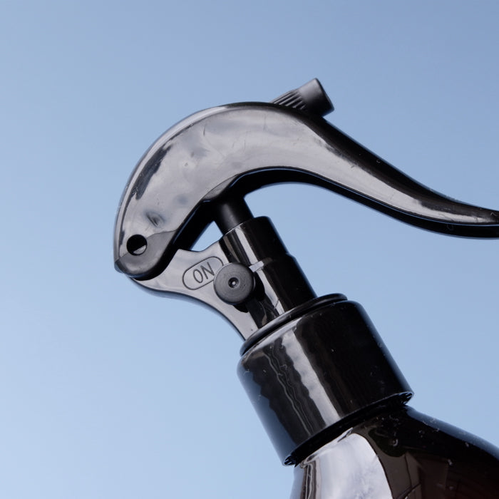 PET Amber Cylinder Bottle Spray