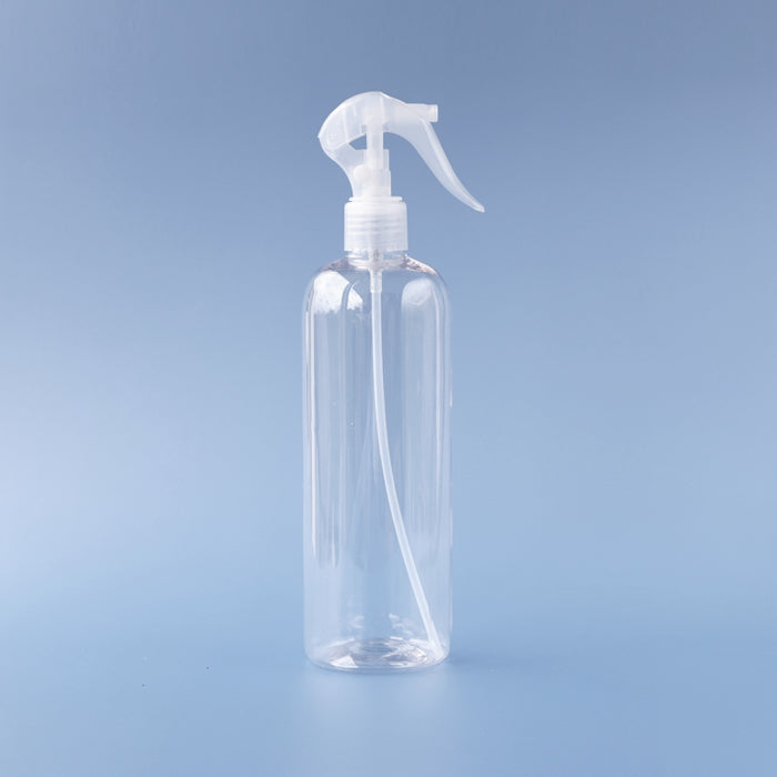 PET Transparent Cylinder Bottle Spray