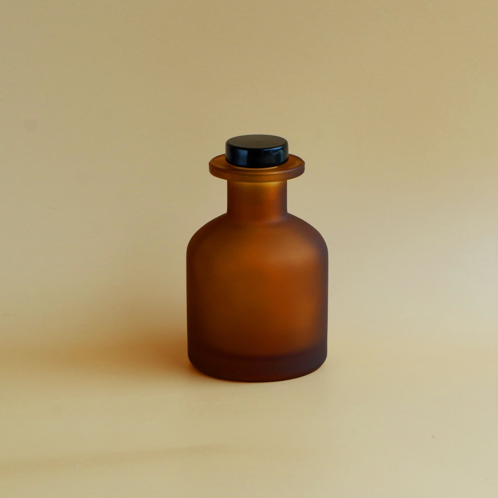 Reed Bottles Big Belly Shape - Matte Amber
