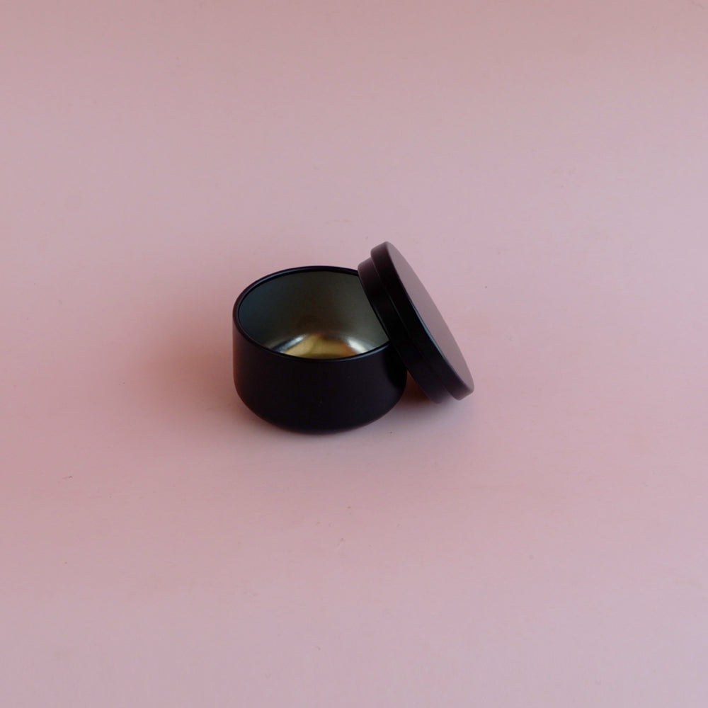 2oz Tin Can Vessel - Black