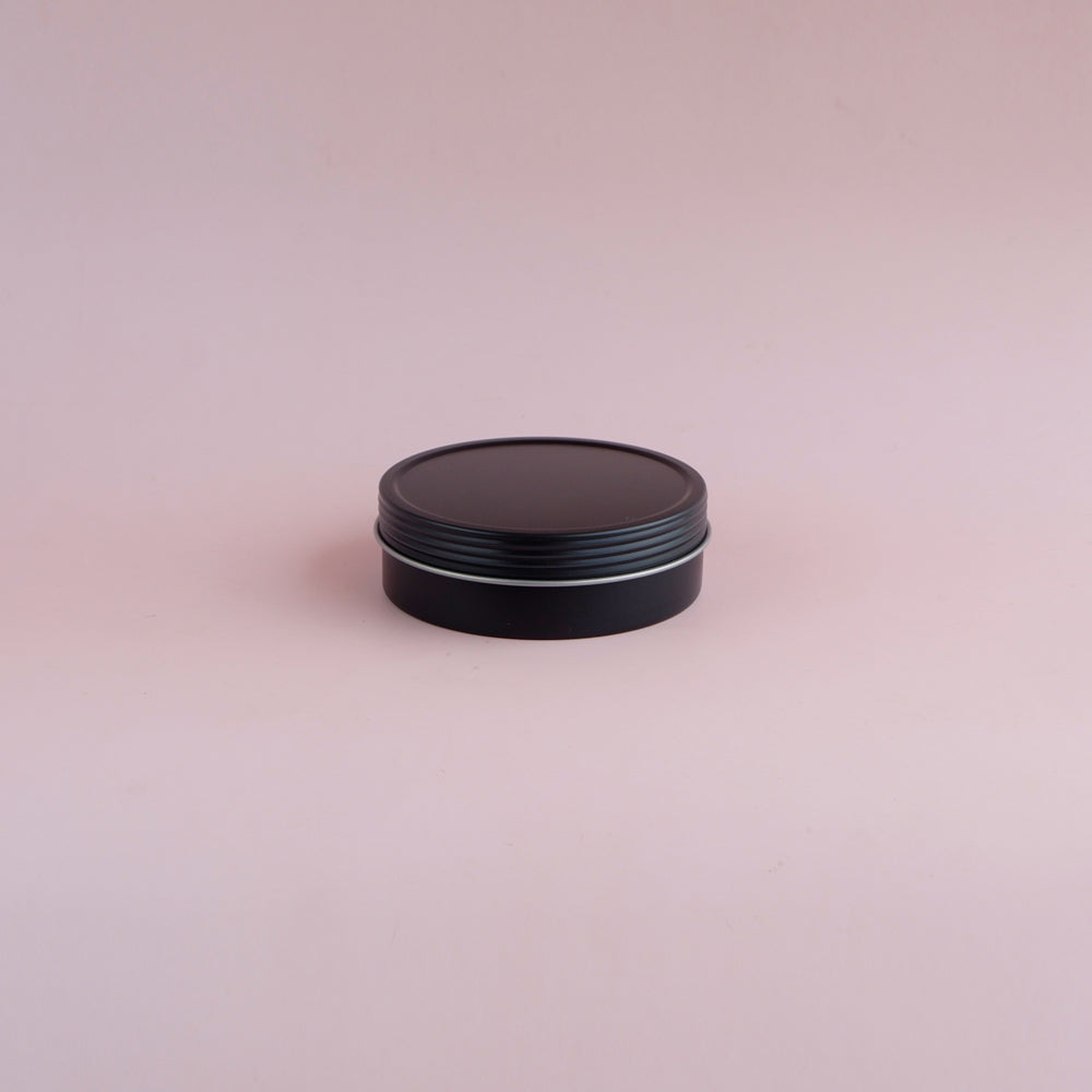 4oz Tin Can Vessel - Matte Black