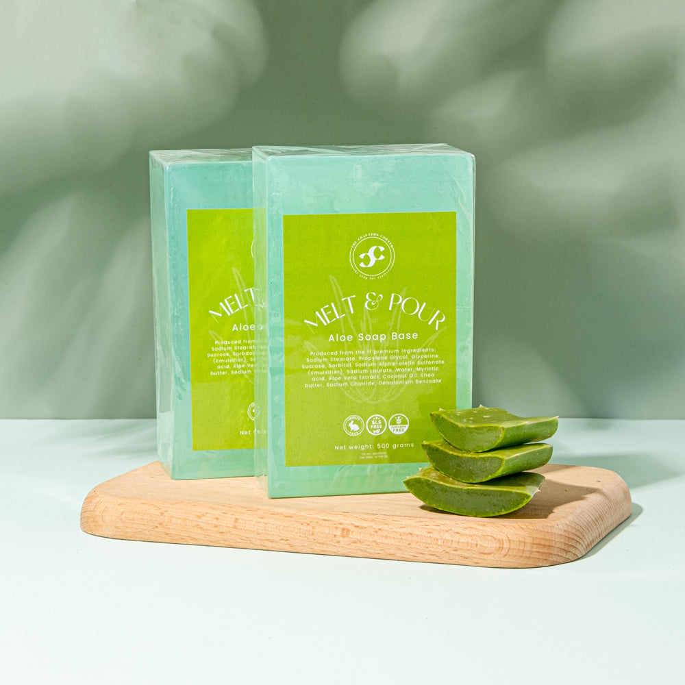 Melt and Pour Soap Base - Aloe