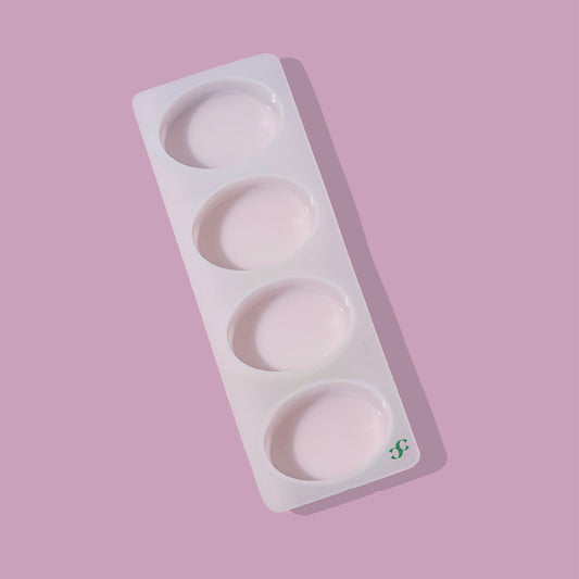 Silicone Mold Oval 4 Cavities