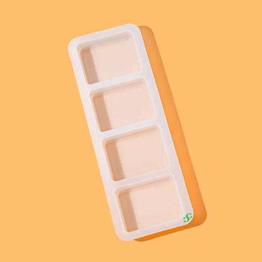 Silicone Mold Rectangle 4 Cavities
